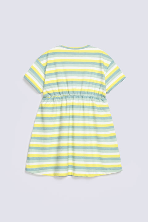 GIRLS STRIPED DRESS