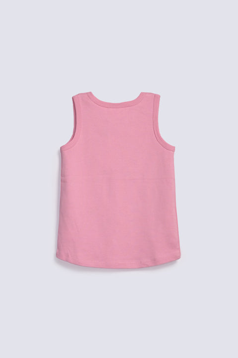 GIRLS EMBROIDERED TANK TOP