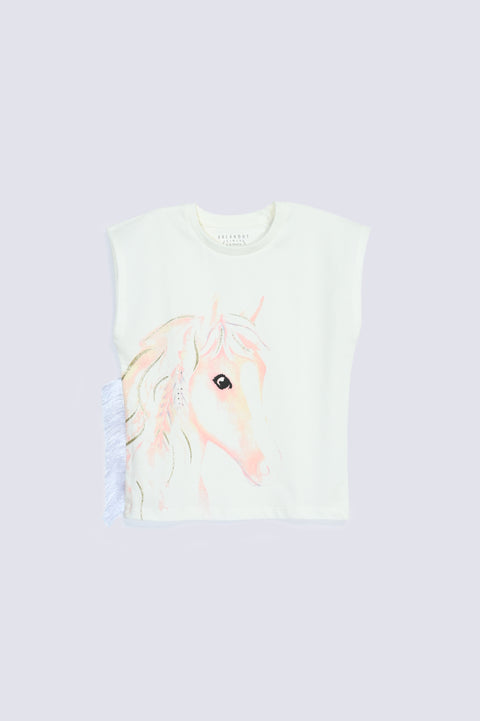 GIRLS UNICORN T-SHIRT