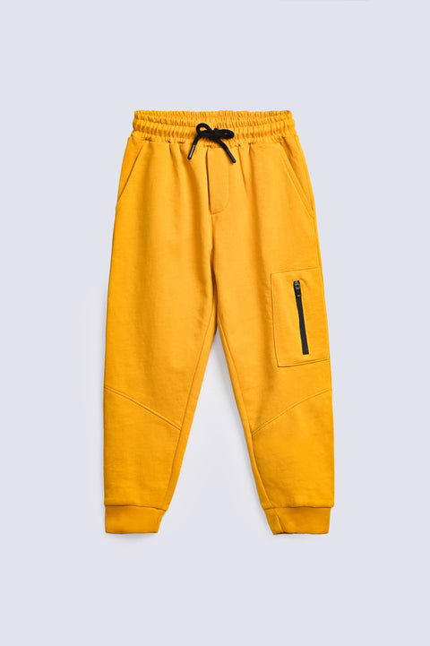 BOYS ZIP DETAIL JOGGER TROUSER