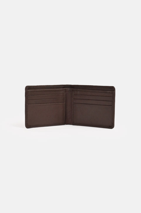 TEXTURED LEATHER WALLET