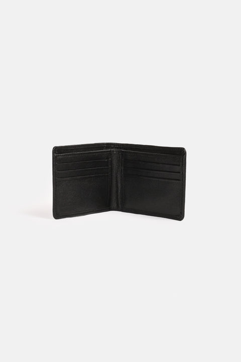 TEXTURED LEATHER WALLET