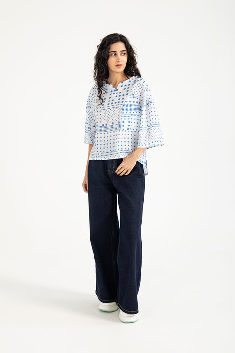 PRINTED TOP