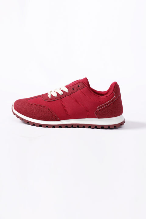 CONTRAST SNEAKERS