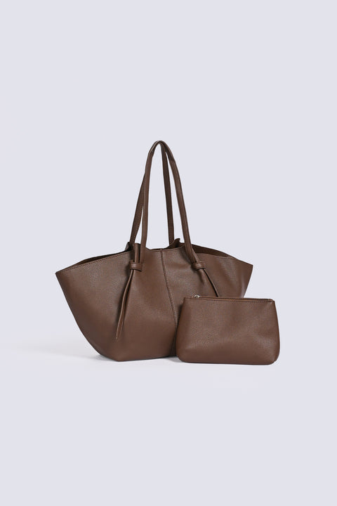 PLEATED TOTE BAG