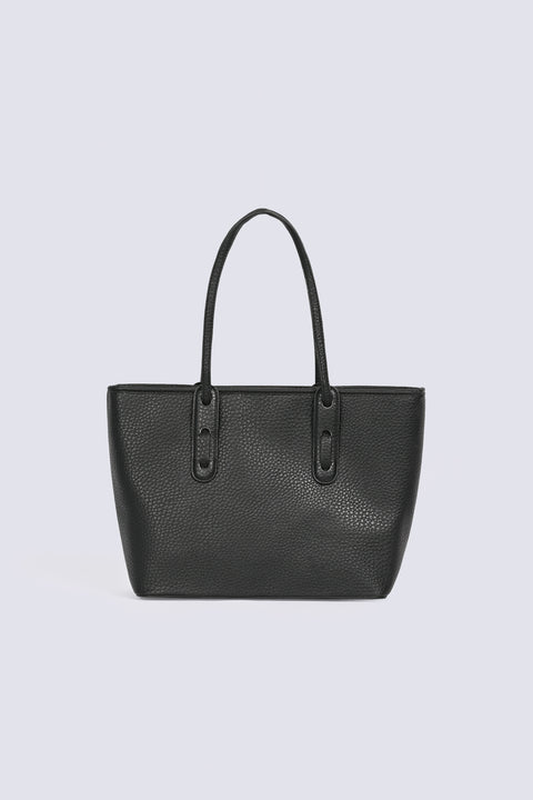 TEXTURED TOTE BAG