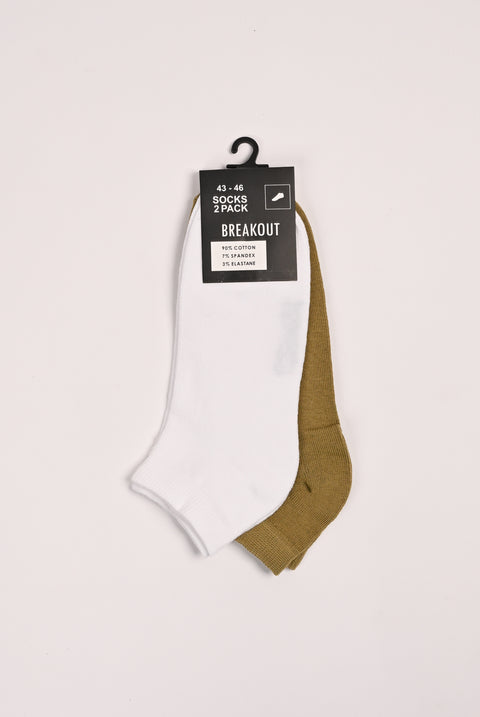 ANKLE SOCKS (PACK OF 2)