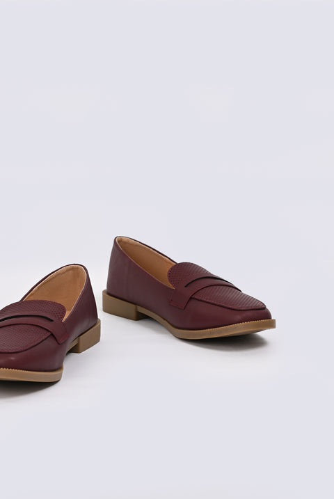 TEXTURED LOAFERS