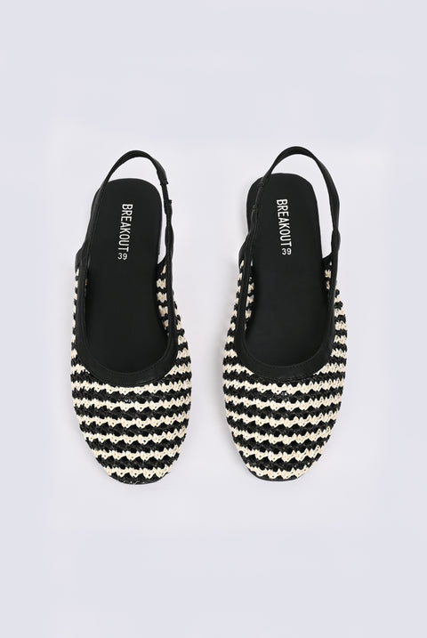 CROCHET SLINGBACK