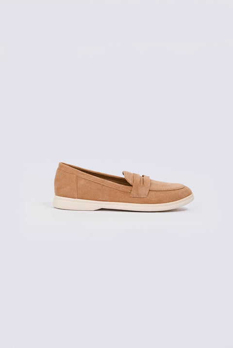 SUEDE LOAFERS