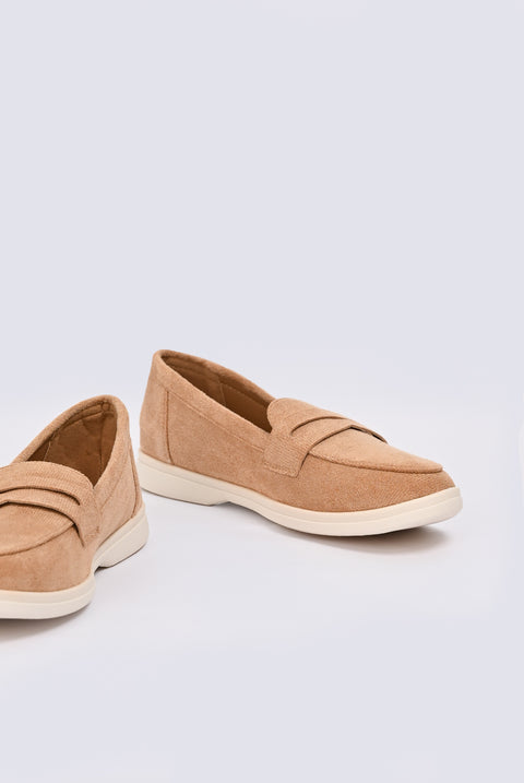 SUEDE LOAFERS