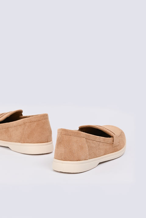 SUEDE LOAFERS