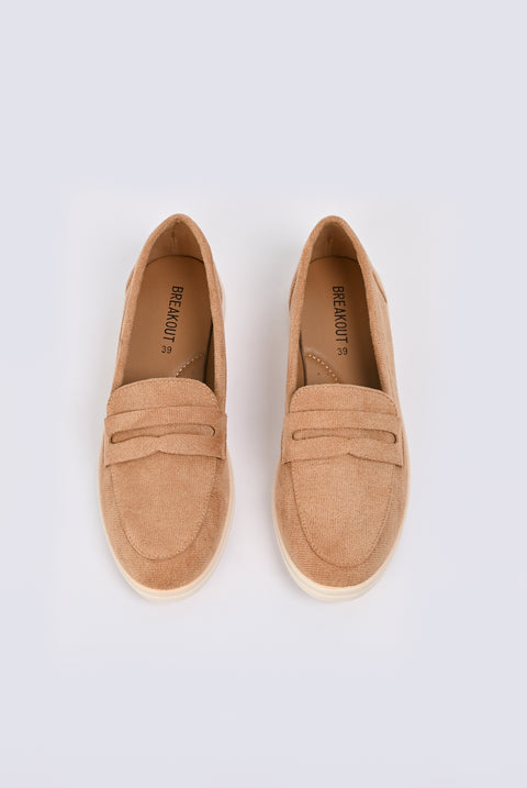 SUEDE LOAFERS