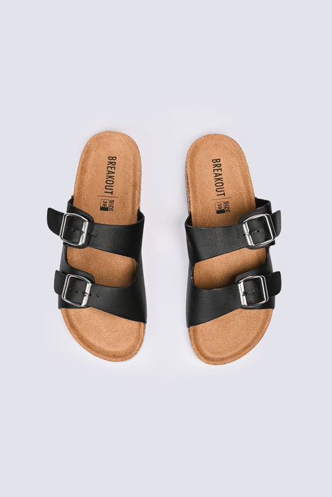 CORK SOLE SLIDES