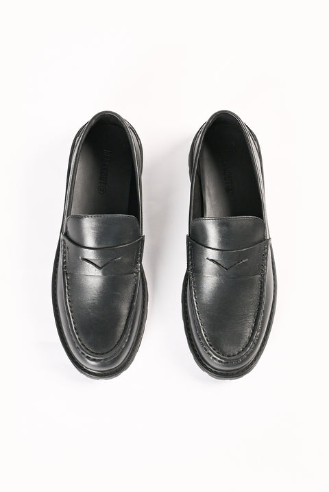 LEATHER LOAFERS