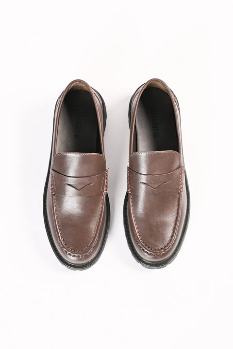 LEATHER LOAFERS