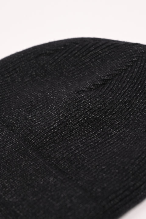 WOOL BEANIE WITH INSIDE FUR