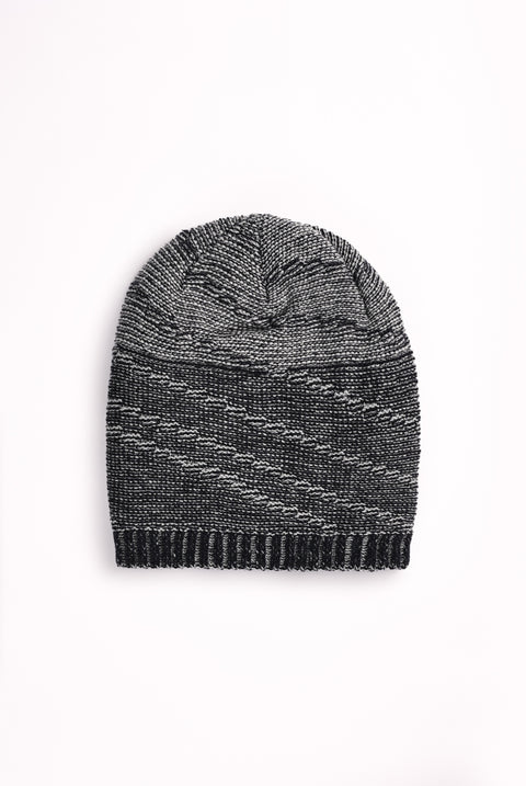 WOOL BEANIE WITH INSIDE FUR