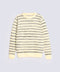 CREW NECK STRIPED SWEATER