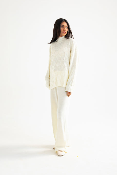 OVERSIZED TEXTURED JUMPER