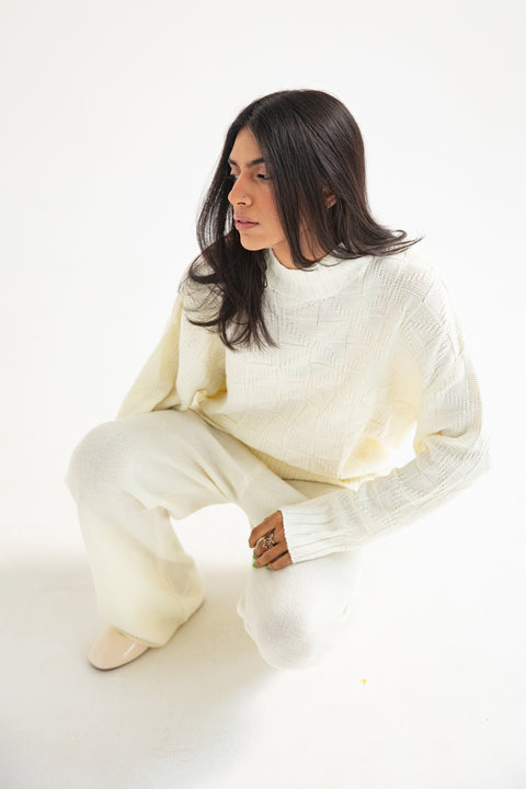 OVERSIZED TEXTURED JUMPER