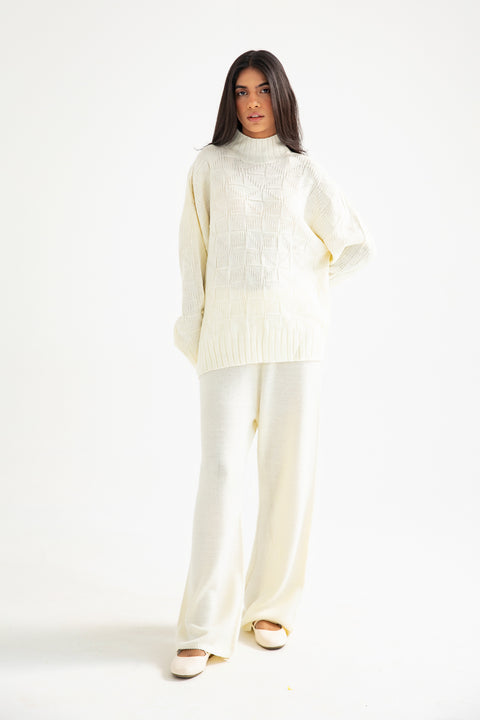 OVERSIZED TEXTURED JUMPER