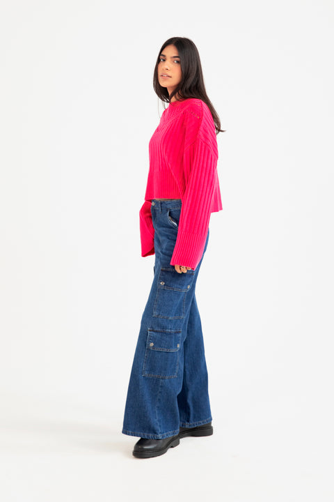 CROPPED JUMPER