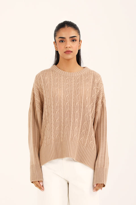 OVERSIZED KNIT JUMPER