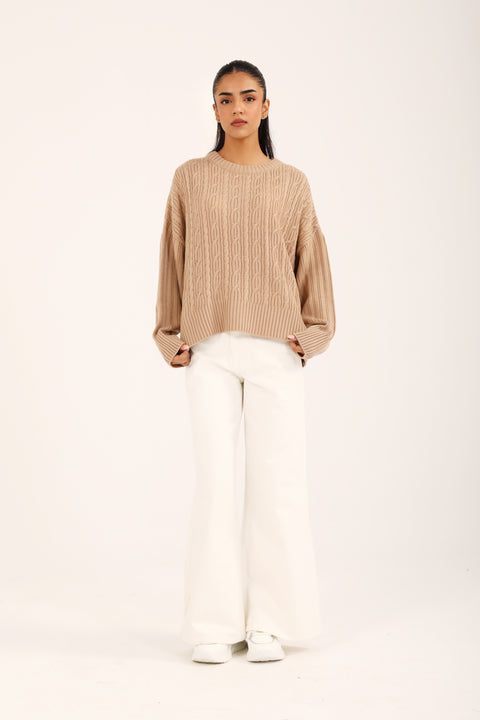 OVERSIZED KNIT JUMPER