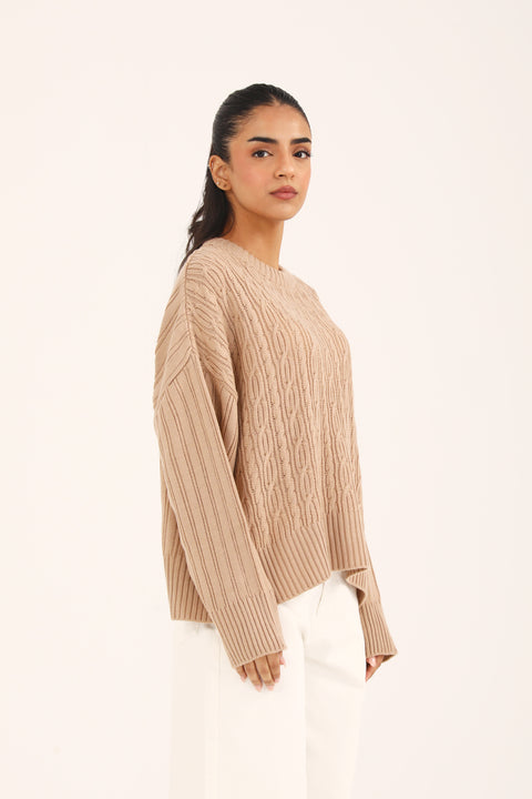 OVERSIZED KNIT JUMPER