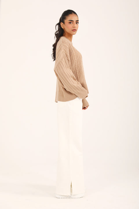 OVERSIZED KNIT JUMPER