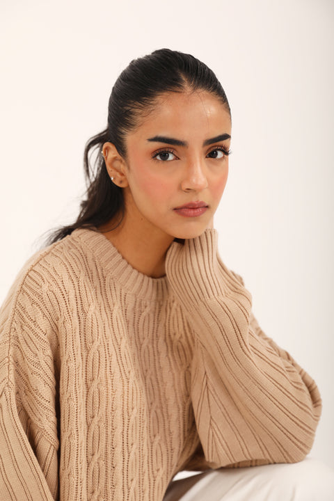 OVERSIZED KNIT JUMPER