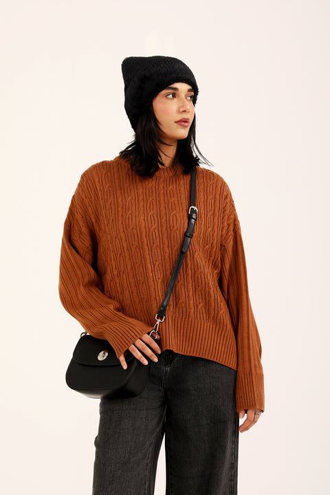 OVERSIZED KNIT JUMPER