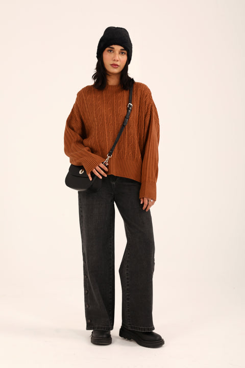 OVERSIZED KNIT JUMPER