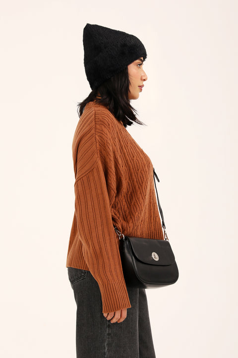 OVERSIZED KNIT JUMPER