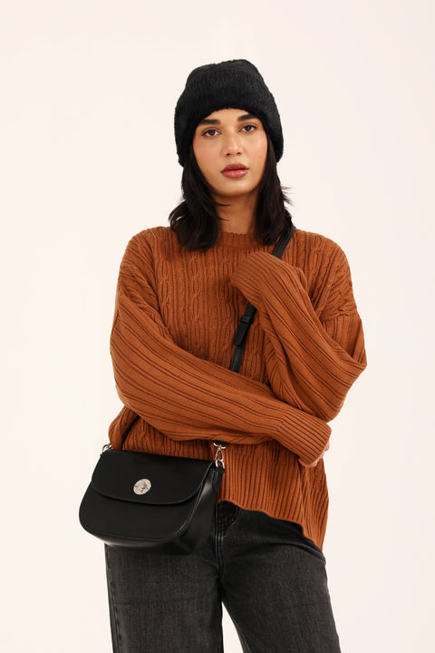 OVERSIZED KNIT JUMPER