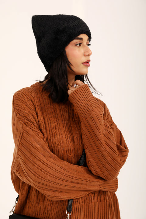 OVERSIZED KNIT JUMPER