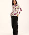 FLORAL PRINTED SWEATER