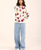FLORAL PRINTED SWEATER