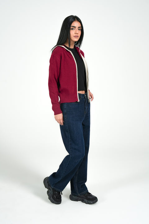 CASHMERE HANDFEEL SWEATER HOODIE