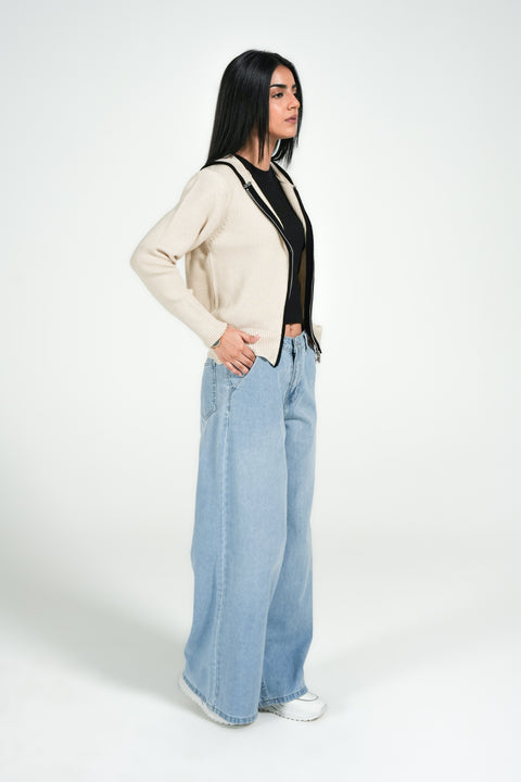 CASHMERE HANDFEEL SWEATER HOODIE