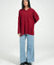 V-NECK OVERSIZED JUMPER