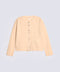 PLUSH CARDIGAN WITH BUTTON DETAIL