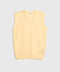 V-NECK SLEEVELESS SWEATER