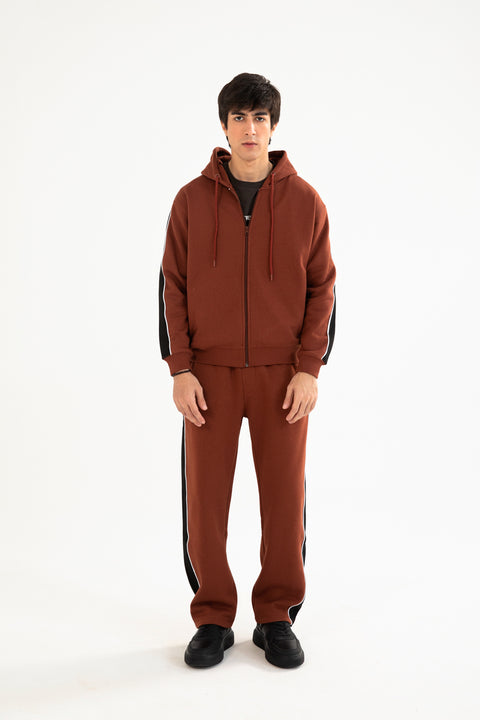 BAGGY FIT ZIPPER HOODIE