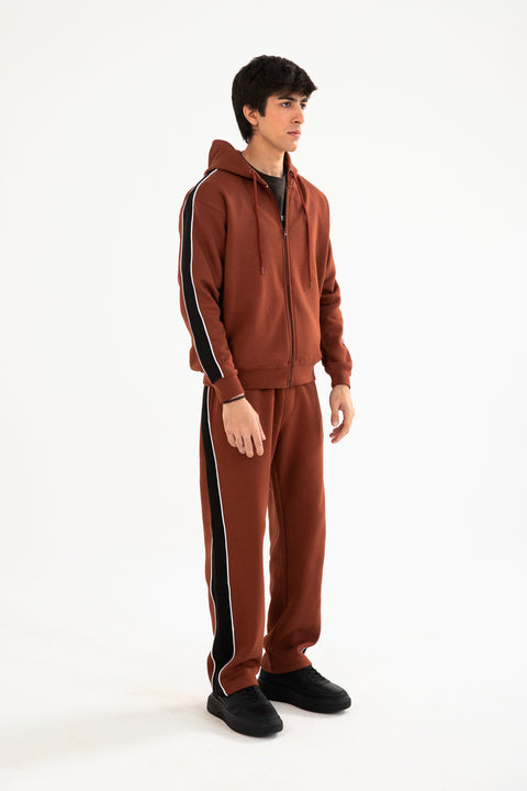 BAGGY FIT ZIPPER HOODIE