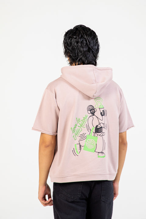 BOXY FIT GRAPHIC HOODIE
