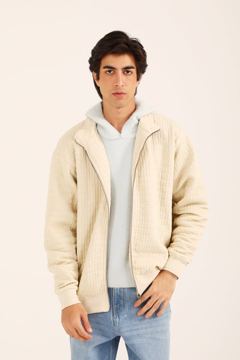 MOCK NECK ZIPPER