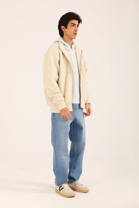 MOCK NECK ZIPPER