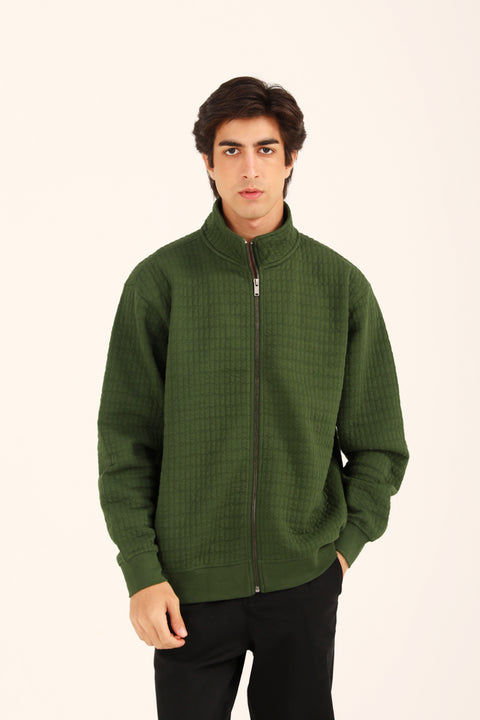 MOCK NECK ZIPPER